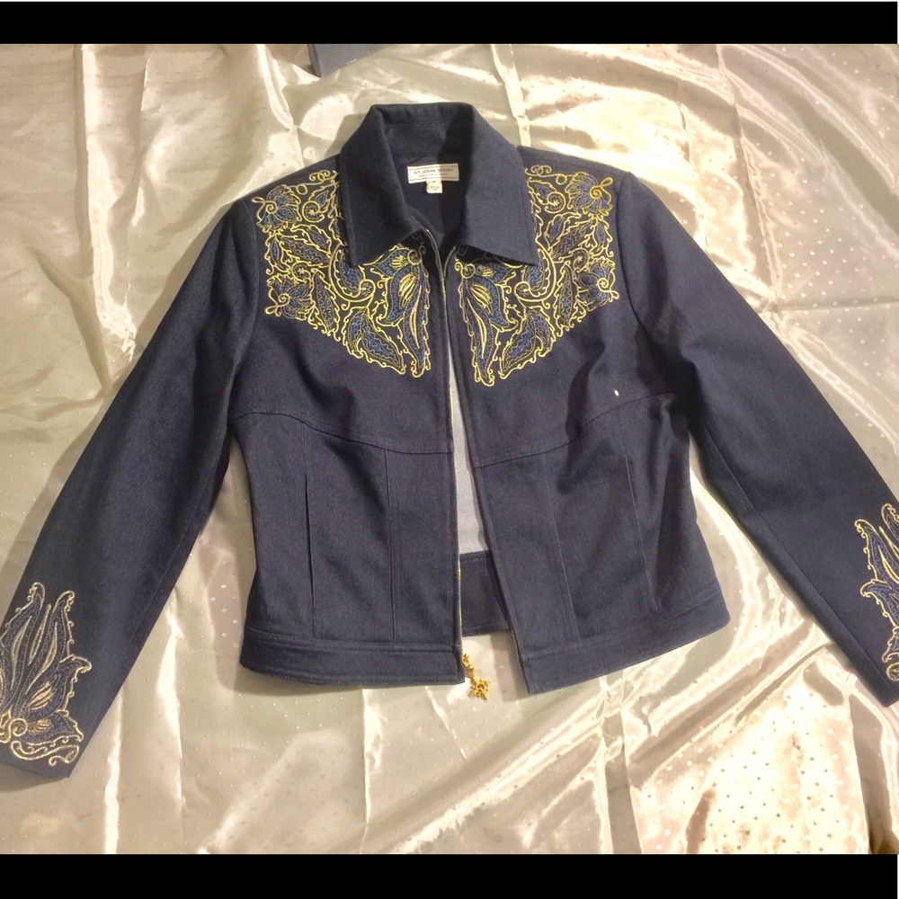 St. John denim jacket